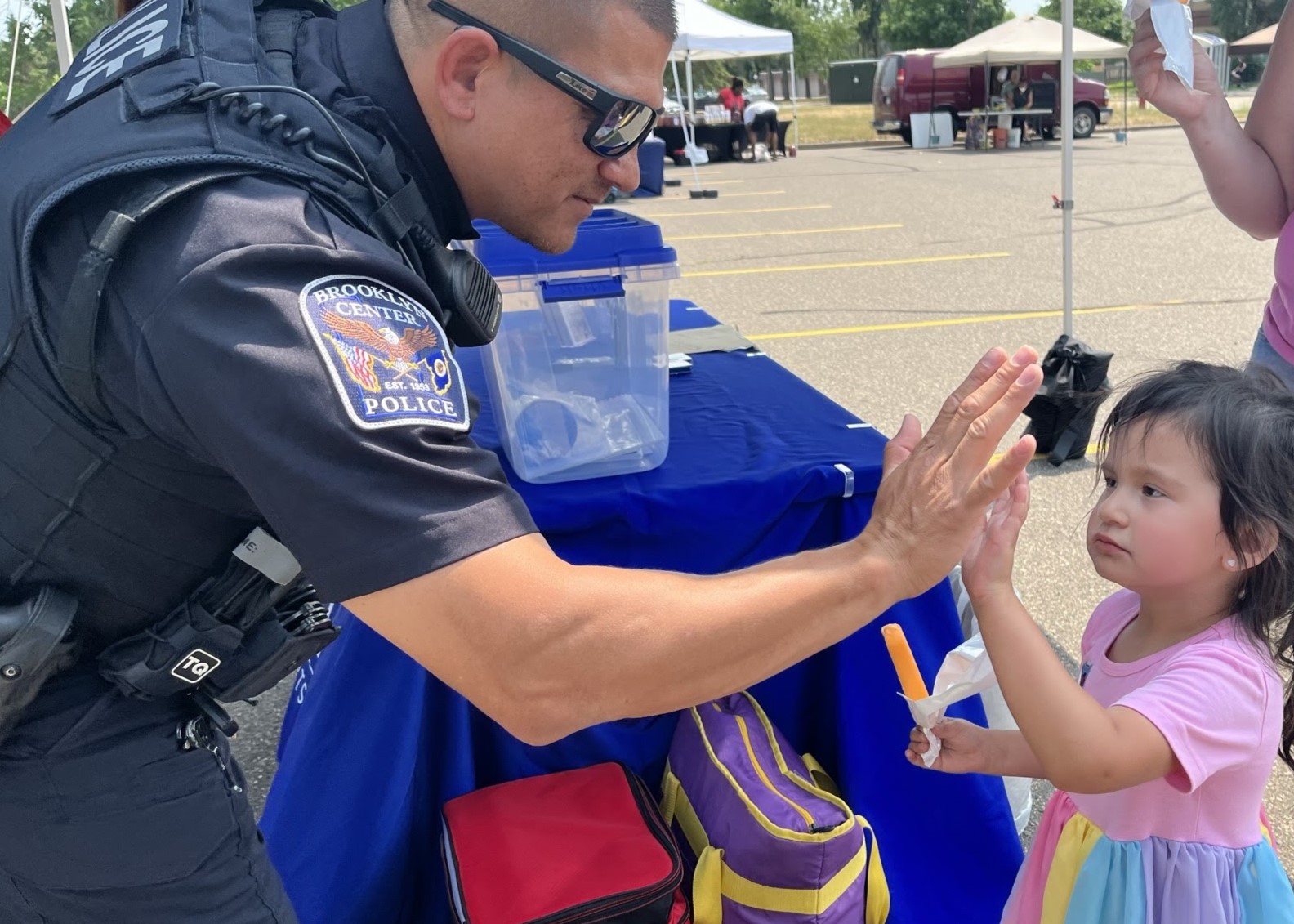 Officer High Five