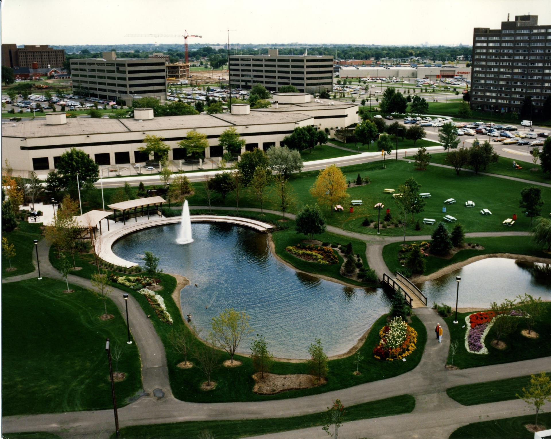 Centennial Park Aerial View